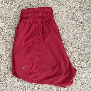 Lululemon Track That High Rise Shorts
